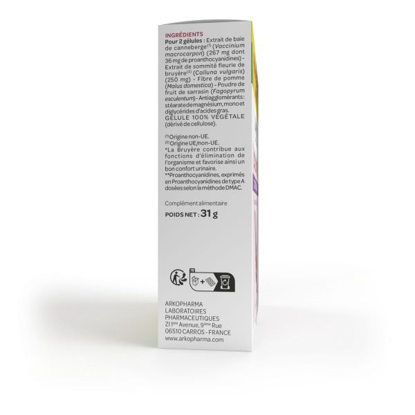 Cys-control urinaire gélules 60 gélules