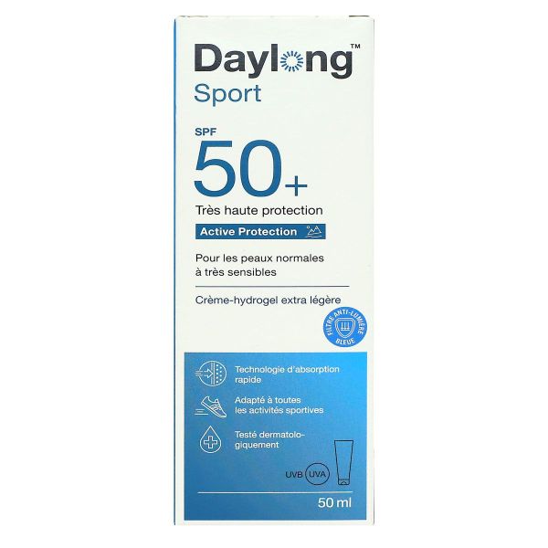 Sport crème Hydrogel extra légère SPF50+ 50ml