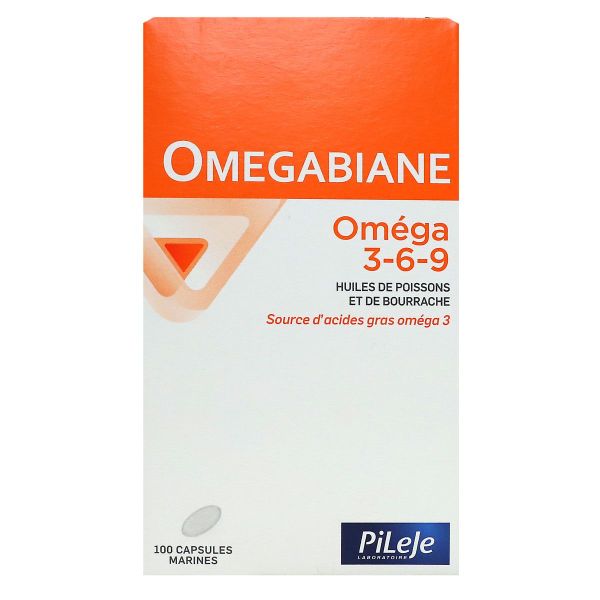Omegabiane Oméga 3-6-9 100 capsules marines