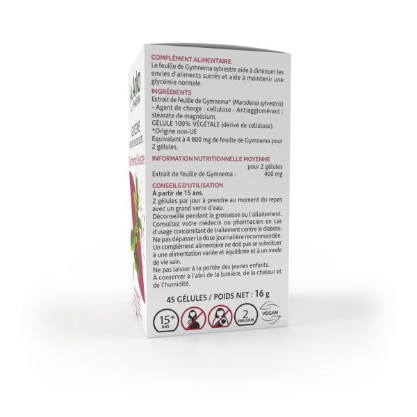 Arkogélules gymnema 45 gélules