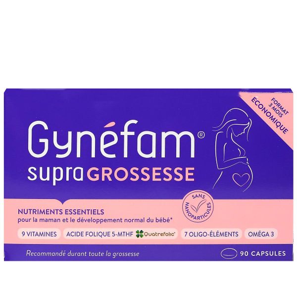 Gynéfam Supra Grossesse 90 capsules