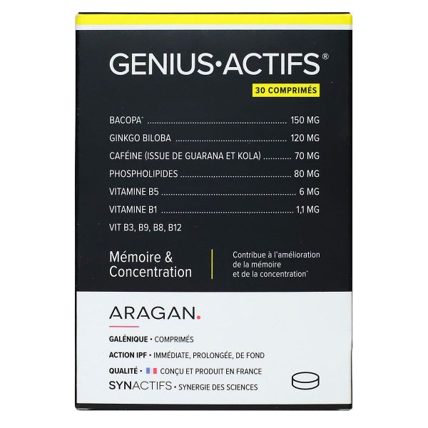 Genius Actifs 30 comprimés