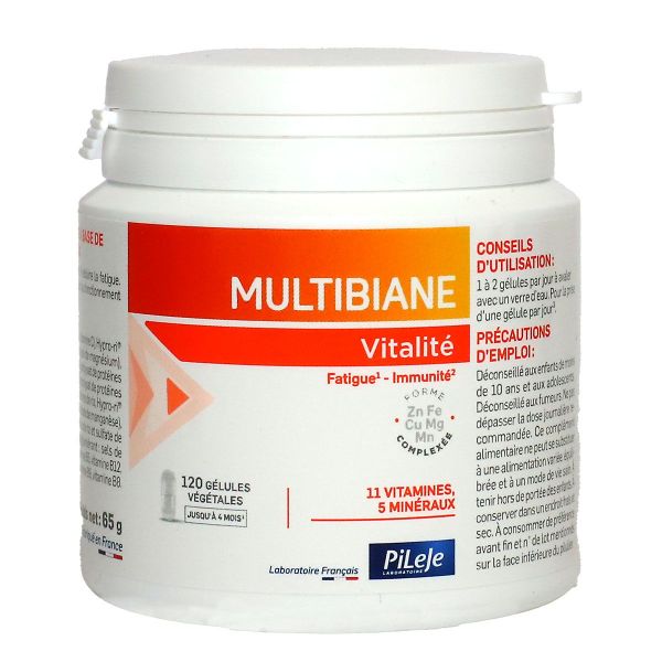 Multibiane vitamines & minéraux 120 gélules