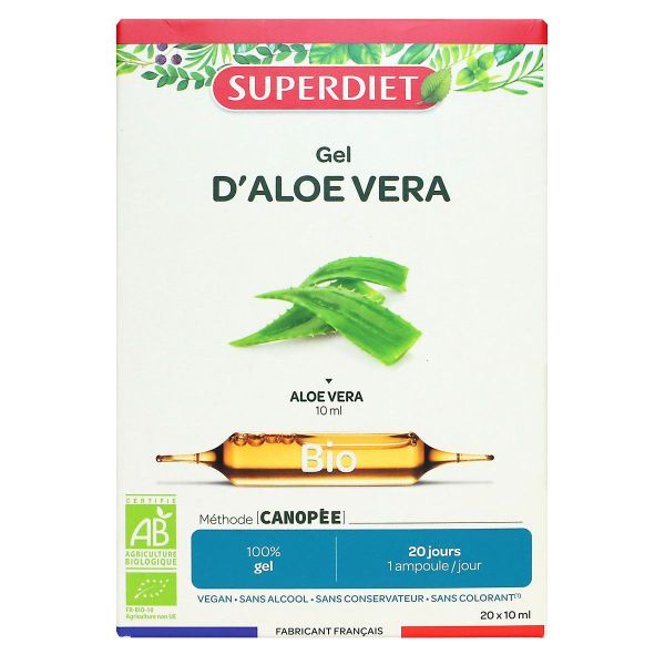 Aloe vera bio 20x10ml