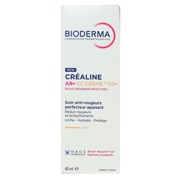 Crealine AR+ CC creme SPF50+ teinte claire 40ml