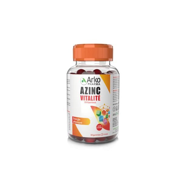 Azinc Multivitamines sans sucre 60 gummies