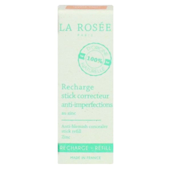 Recharge stick correcteur teinté anti-imperfections zinc visage 5,5g