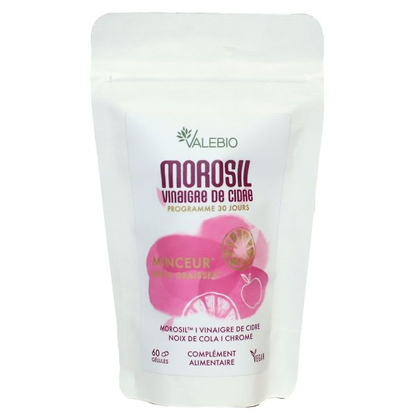 Morosil vinaigre de cidre minceur brule-graisses 60 gélules