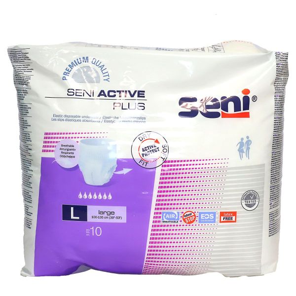 Active Plus L 10 slips absorbants