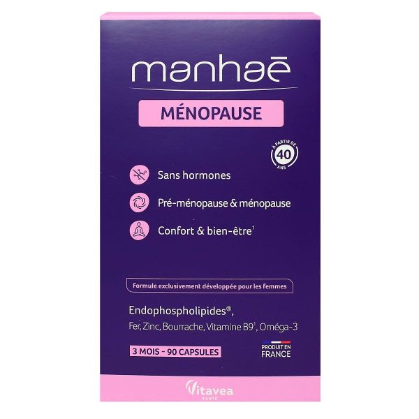 Menopause 3 mois 90 capsules