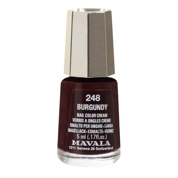 Mini Color vernis 5ml - 248 Burgundy