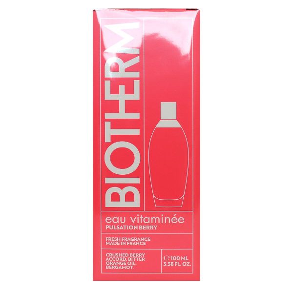 Eau vitaminée eau de toilette pulsation Berry 100ml