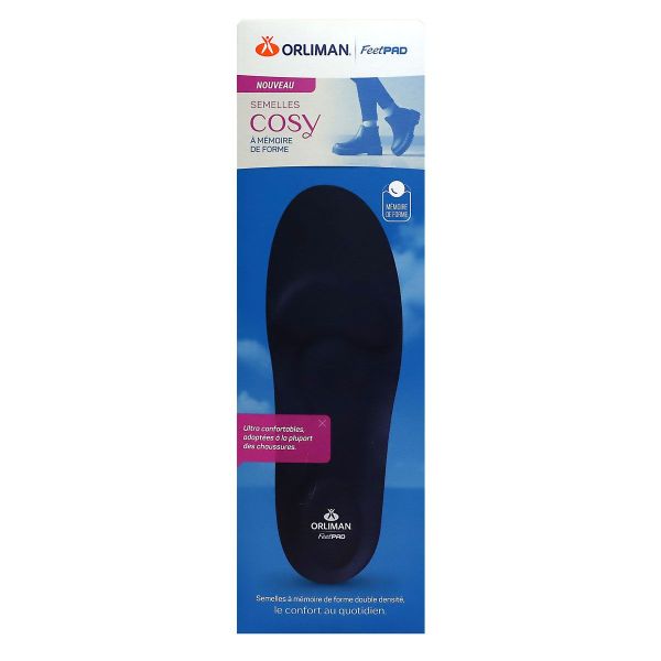 FeetPad Cosy semelles à mémoire de forme femme taille 39/40