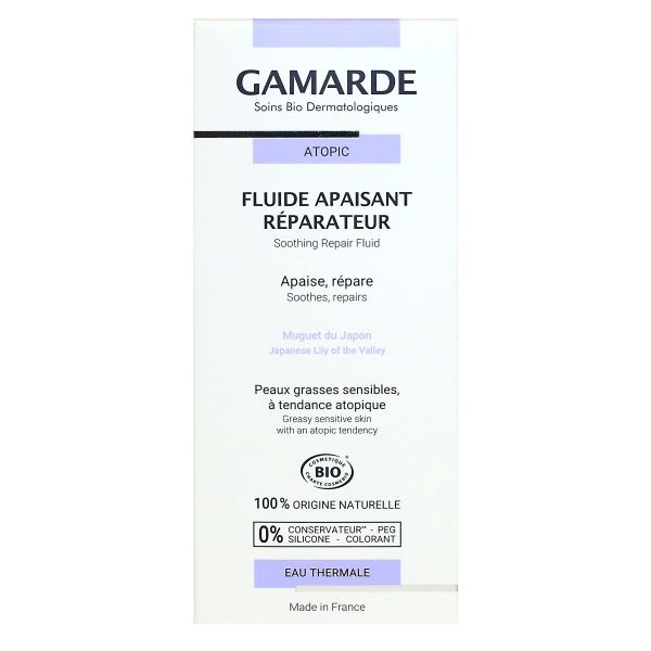 Atopic fluide apaisant réparateur bio 40ml