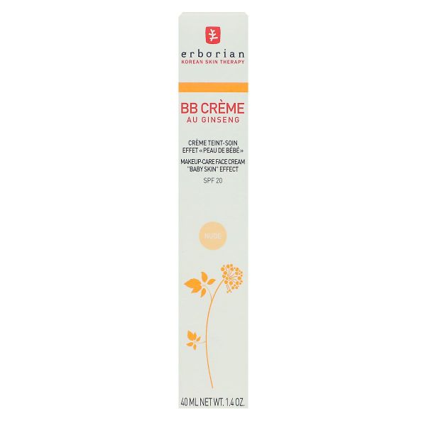 BB crème au ginseng soin effet peau de bébé SPF20 teinte nude 40ml
