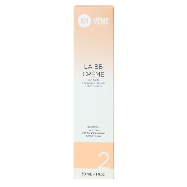 La BB crème soin teinté à couvrance naturelle peau sensible n°2 30ml
