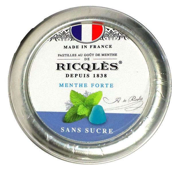 Pastilles à la menthe forte sans sucre 45g