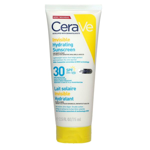 Invisible lait solaire hydratant SPF30 75ml