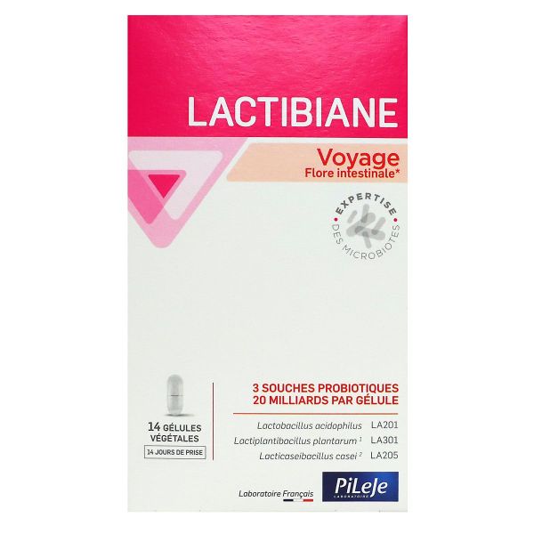 Lactibiane voyage 14 gélules