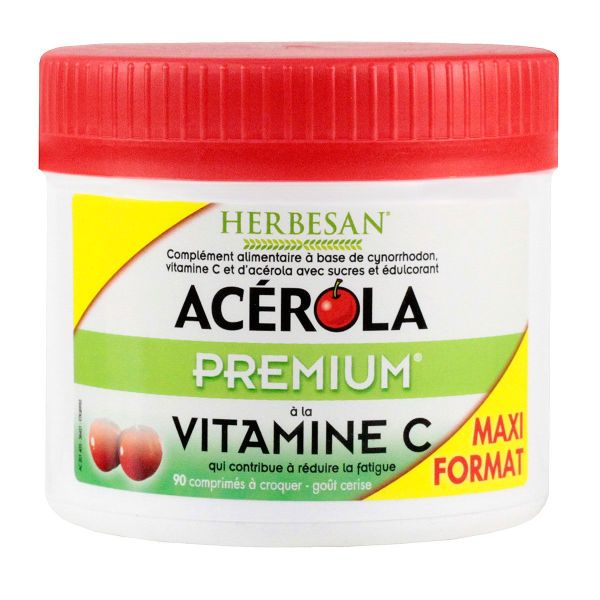 Herbesan Acérola premium 90 comprimés