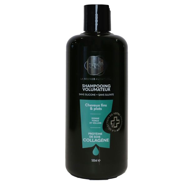 Shampoing volumateur Proteine de soie collagène cheveux fins 500ml