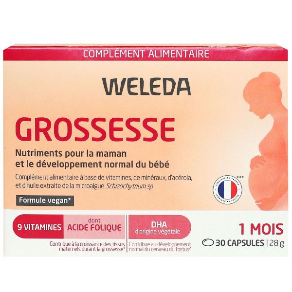 Grossesse nutriments pour maman 30 capsules