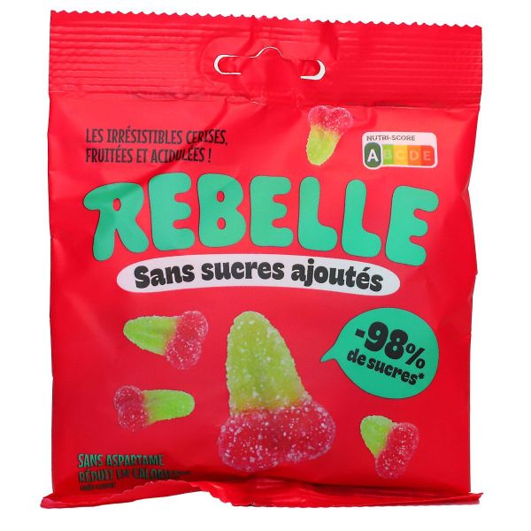 Bonbons cerise sans sucre ajouté 50g